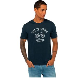 Super.natural - Better Bike T-shirt - Korte Mouwen - Zwart - Merino