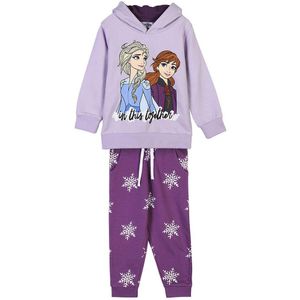Cerda Group Cotton Brushed Frozen Ii Track Suit Paars 4 Years