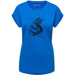 Mammut Mountain Broad Peak Short Sleeve T-shirt Blauw XS Vrouw