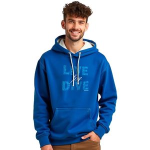 Kruskis Live For Dive Two-colour Hoodie