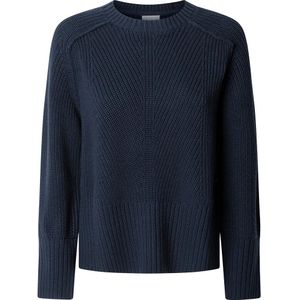 Pepe Jeans - PL702265 - Gebreide Trui - Gebroken Wit Ecru - Duurzaam Katoen