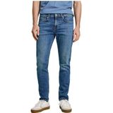 Pepe Jeans - PM207388HV4 - Slanke Jeans - Blauw - Casual - Duurzaam Katoen