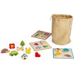 Janod Memory Touch Recognition Game Veelkleurig 3-6 Years