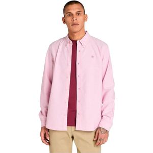 Timberland - TB0A6GPNB231 - Overhemd - Grijs - Oxford - Katoen - Lange Mouwen