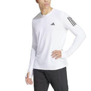 Adidas Own The Run Long Sleeve T-shirt Wit S / Regular Man