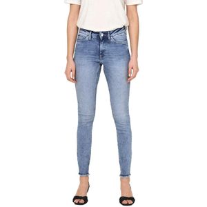 Only Blush Skinny Fit Ank Raw Rea694 Jeans Blauw XS / 34 Vrouw