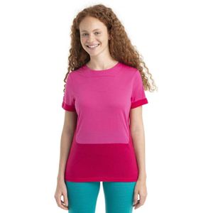 Icebreaker Zoneknit Merino Short Sleeve T-shirt Roze S Vrouw