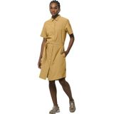 Jack Wolfskin - Holiday Midi Jurk - Casual - Groen - Stretchstof - Ademend