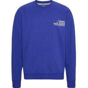 Tommy Jeans Reg Entry Graphic Sweatshirt Blauw L Man