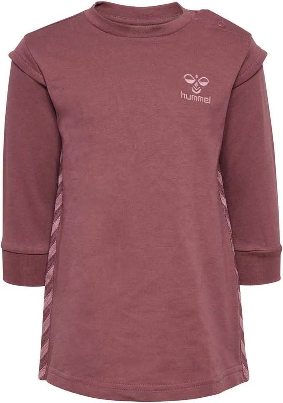 Hummel - Olga - Sweat Jurk - Katoen - 3/4 Mouwen