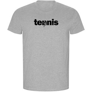 Kruskis Word Tennis Eco Short Sleeve T-shirt Grijs 3XL Man