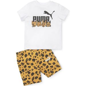 Puma Ess+ Mates Tracksuit Geel 3-6 Months