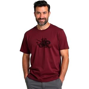 Kruskis Psychedelic Octopus T-shirt Met Korte Mouwen