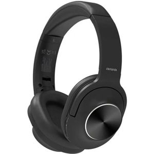 Aiwa - HST-220BT - Bluetooth Hoofdtelefoon - Zwart - Actieve Ruisonderdrukking