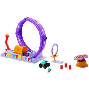 Cars Disney And Pixar On The Road Showtime Loop Playset Vehicle Transparant