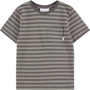 Makia Verkstad Short Sleeve T-shirt Bruin 158-164 cm Jongen