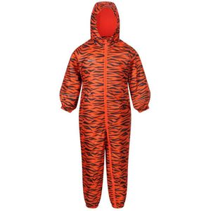 Regatta Printed Splat Ii Jumpsuit Oranje 24 Months-3 Years