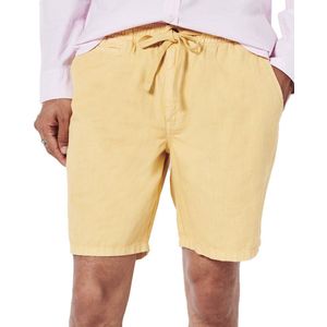 Superdry Vintage Overdyed Shorts Geel XL Man