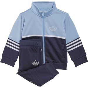Adidas Originals Sport Collection Track Suit Blauw 3-6 Months Jongen
