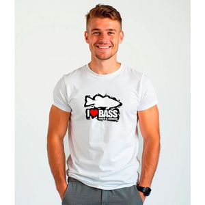 Kruskis I Love Bass Eco T-shirt Met Korte Mouwen