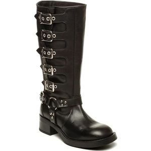 BATTLE - Werklaars - Leer - Zwart