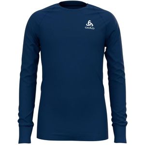 Odlo - ACTIVE WARM ECO KIDS - Basislaagtop - Blauw - Gerecycled Polyester