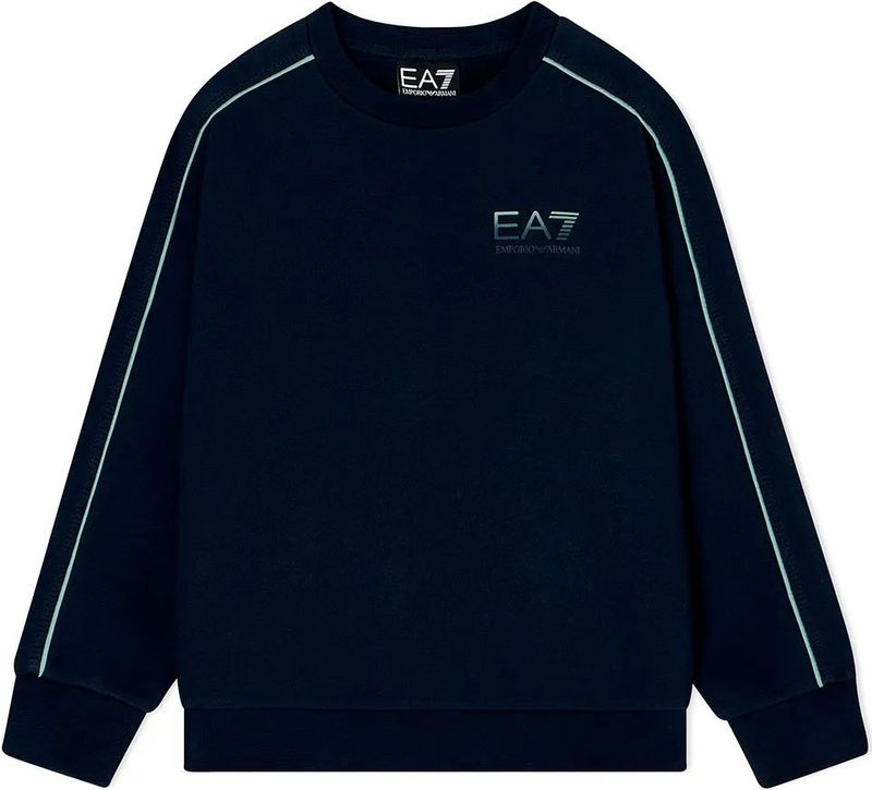 EA7voor jongens. 7B000174_AF10368 Sweater Zichtbaarheid Asv groen (14 años= 164/166 cm), Casual, Katoen, Lange mouwen, kinderkleding