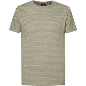 Petrol Industries Tsr646 Short Sleeve T-shirt Beige XL Man