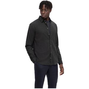 Selected Slimowen-flannel Long Sleeve Shirt Groen M Man