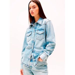 Tommy Hilfiger Dw0dw21416 Denim Overhemd Met Lange Mouwen