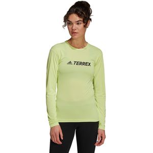 Adidas Trail Long Sleeve T-shirt Groen M Vrouw