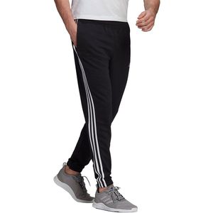 Adidas Essentials French Terry Tapered 3-stripes Pants Blauw,Zwart S / Regular Man
