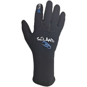Seland Aguflexpu Kids Neoprene Gloves 2 Mm Zwart 6-8 Years