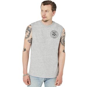 Superdry Vintage Collegiate Short Sleeve T-shirt Grijs M Man