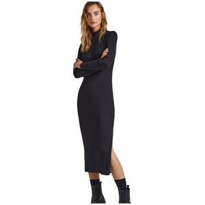 Pepe Jeans Dalia Dress Long Sleeve Dress Zwart XL Vrouw