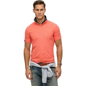 Superdry Vint Destroy Korte Mouw Poloshirt Gerenoveerd