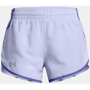 Under Armour Fly By 3in Shorts Paars 18-20 Years Jongen