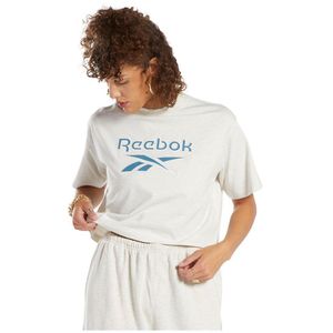 Reebok Classics Big Logo Cropped T-shirt Met Korte Mouwen