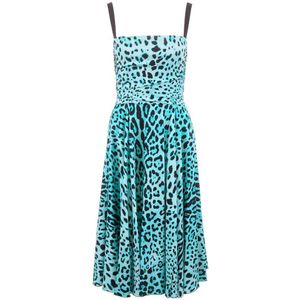 Dolce & Gabbana 746250 Mouwloze Midi-jurk