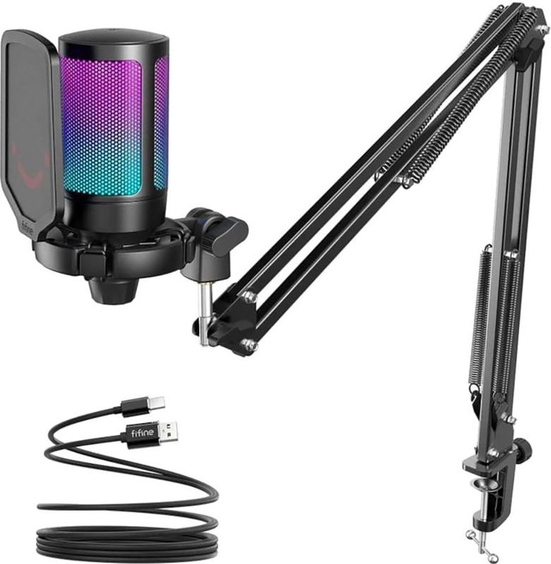 Fifine Ampligame A6t Streamingmicrofoon