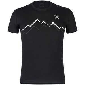 Montura Merino Skyline Short Sleeve T-shirt Zwart XS Man