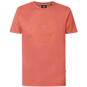 Petrol Industries Tsr708 Short Sleeve T-shirt Oranje 3XL Man