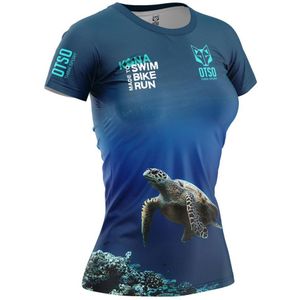 Otso Kona Turtles Short Sleeve T-shirt Blauw XS Man