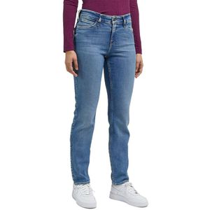 Lee Marion Straight Fit Jeans Blauw 29 / 31 Vrouw