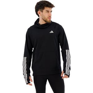 Adidas Own The Run Excite 3 Stripes Hoodie Zwart S / Regular Man