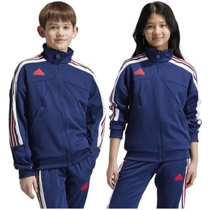 Adidas Tiro Nations Pack Junior Tracksuit Jacket Blauw 15-16 Years Jongen
