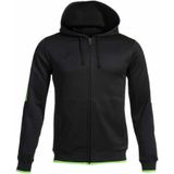 Joma - Hoodie - Fleece - Zwart - 100% Polyester