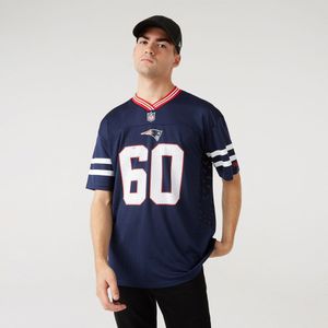 New Era Nfl Mesh New England Patriots Short Sleeve T-shirt Blauw XS Man