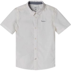 Pepe Jeans - Cabel - Kinderhemd - Effen Kleur - Lichtgewicht Popeline