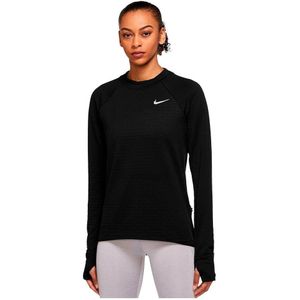 Nike Therma-fit Element Crew Long Sleeve T-shirt Zwart M Vrouw